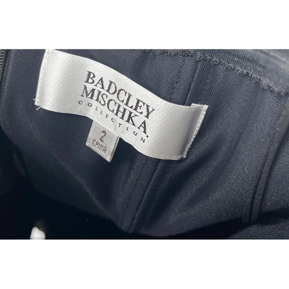 Badgley Mischka Collection Gold Strapless Dress Size 2 NWT $335 - Picture 4 of 5